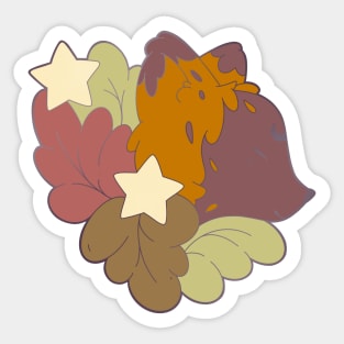 Autumn Fox Sticker